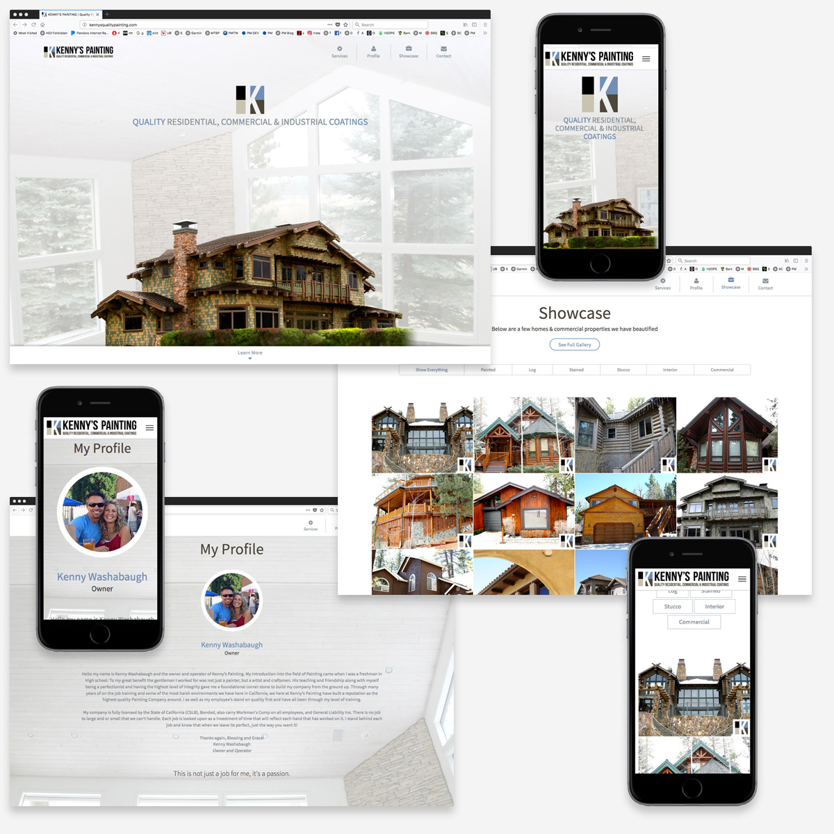 Custom Responsive Website
